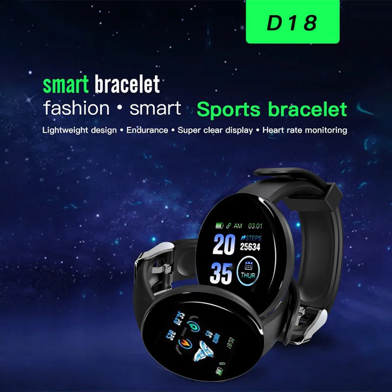 IP65 Водонепроницаемый Bluetooth Браслет Смарт часы сердечный ритм кровяное давление фитнес-трекеры спортивные Смарт-часы встроенный USB разъем