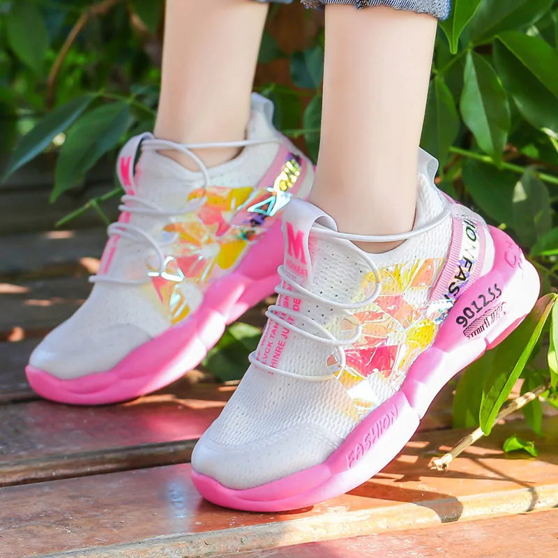 

Summer Tenis Infantil Children Sport Shoes Kid Running Sneakers Boy Basket Footwear Lightweight Breathable Girl Chaussure Enfant
