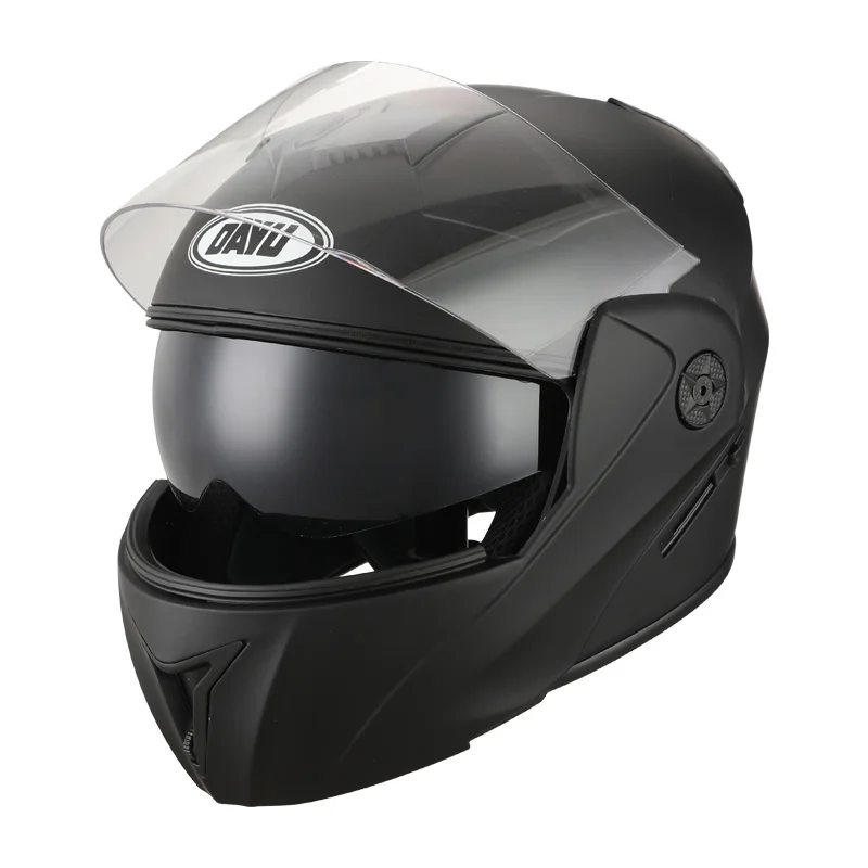 capacete de corrida profissional item de segurança com lente dupla modular