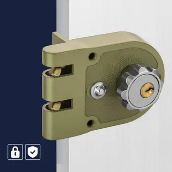 

Zinc Alloy Durable Mechanical Door Lock Anti-theft Jimmy-Proof for Home Security cerradura puerta