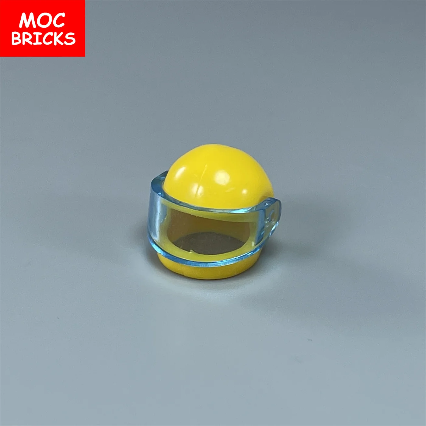 16 Stück/Set MOC Bausteine 30006 30124 88415 2446 City Motorradhelm-Visiere Actionfigur-Zubehör Zusammenbaubare Partikel-Spielzeuge Geschenke – Detail 12