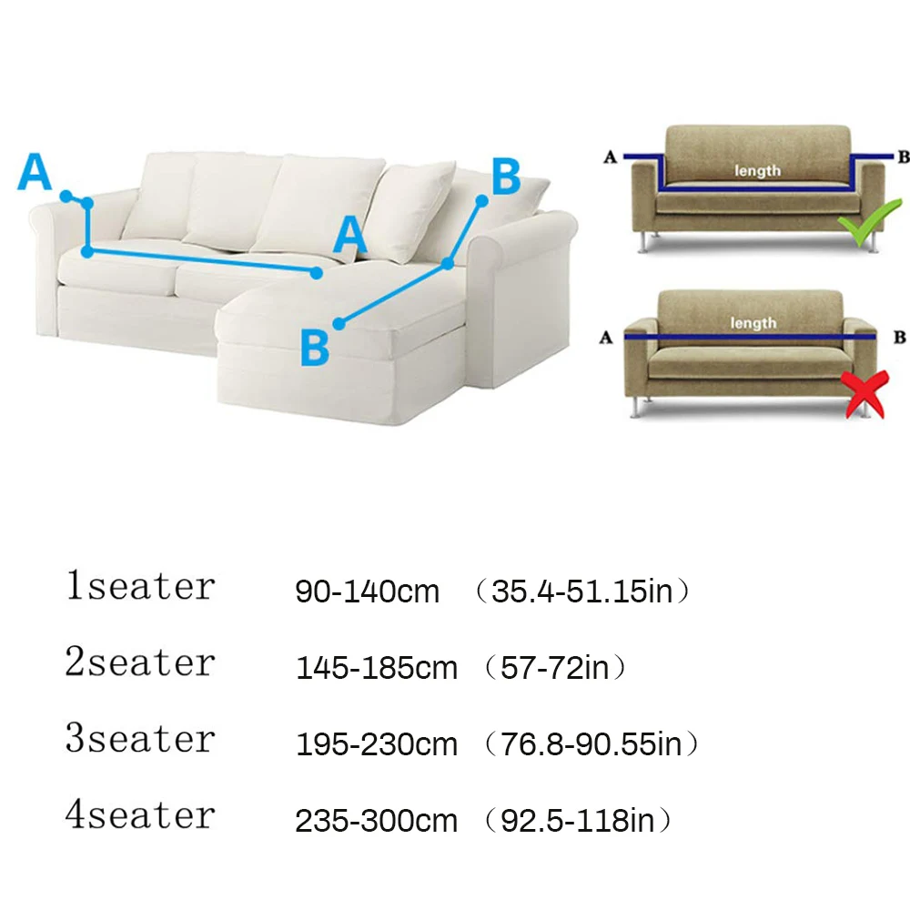 Напечатанный l-образный диван-чехол для гостиной, 2 шт., Стрейчевые Чехлы для углового дивана, угловой секционный шезлонг, диван