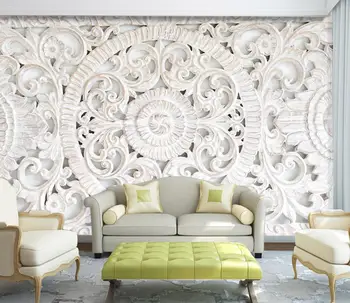 

[Self-Adhesive] 3D White Pattern 638857 Wall Paper mural Wall Print Decal Wall Murals