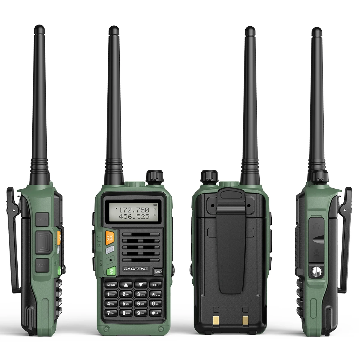Baofeng UV-S9 PLUS 10W High Powerful 50km VHF/UHF Long Range Two Way Radio Walkie Talkie CB Ham Portable Radio UV-5R For Hunting