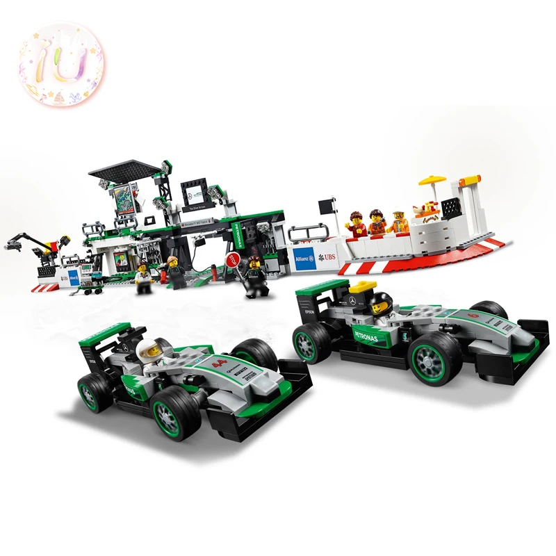 

BELA 10782 Technic Racing Car AMG Petronas Formula One Team Building Blocks Birthday Gifts Toys For Children Compatible 75883