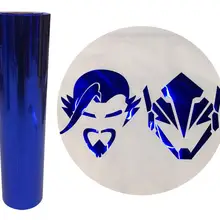 25 см x 100 см металлическая теплопередающая виниловая термопресс машина железная пленка HTV T-shirtFilm