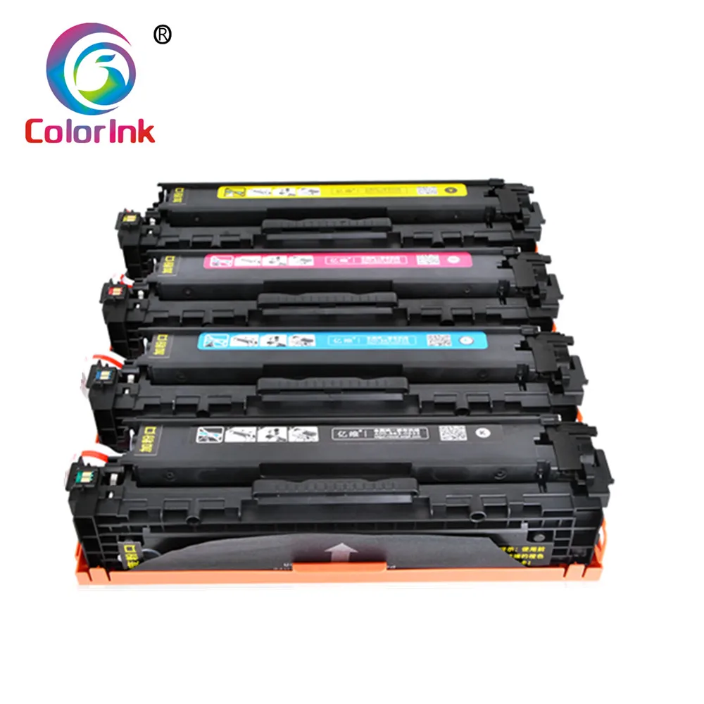 Цветные чернила CF410A CF410 CF411A CF412A CF413A тонер-картридж для принтера hp color LaserJet Pro MFP M477fnw M477fdw M452dw M377