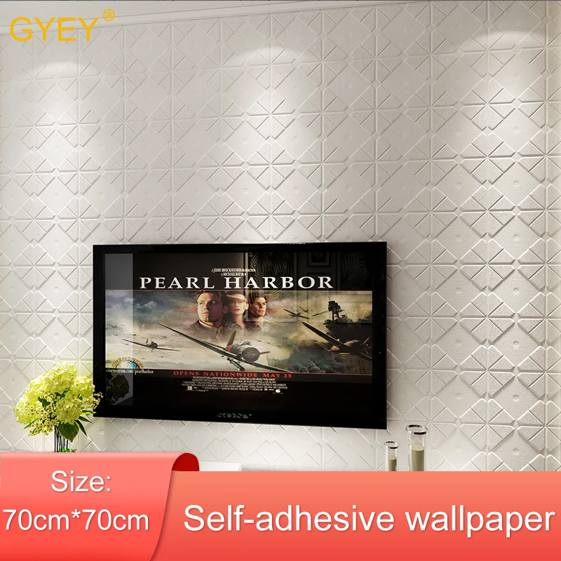

3D Wall Panels for Living Room 3D Brick Stone Wall Papers for Kids Room Bedroom Home Decor 3D Waterproof Self adhesive Wallpaper