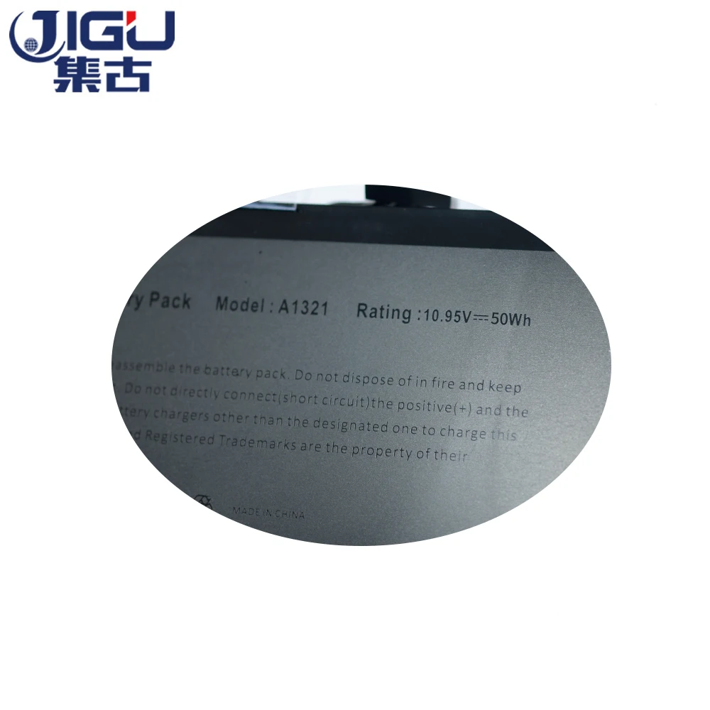 JIGU аккумулятор для ноутбука Apple MacBook Pro A1321 Pro 1" MB985CH/A 15 inchhigh capacity