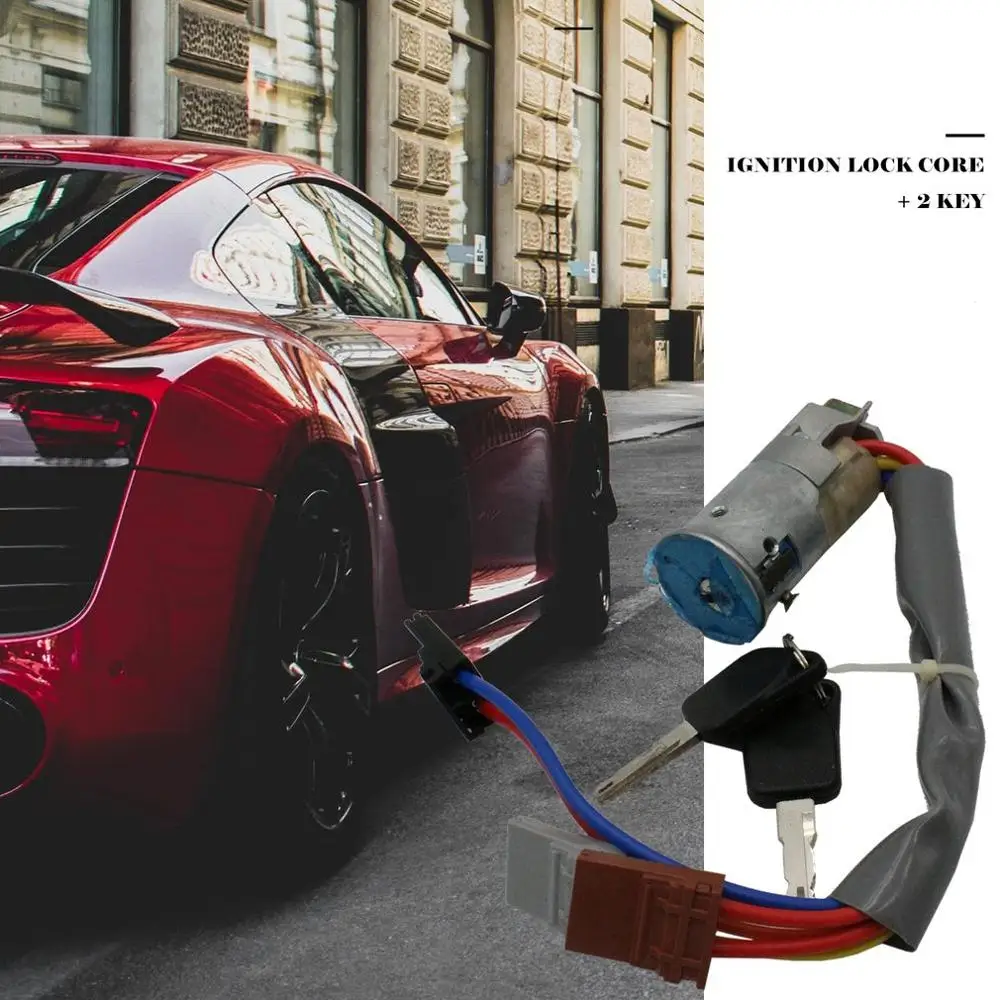Ствол зажигания переключатель Дверные замки+ 6-pin для peugeot 306 93-97 4162-996p для замены старых Pontiac Автоматическая блокировка защелка модифицированный замок
