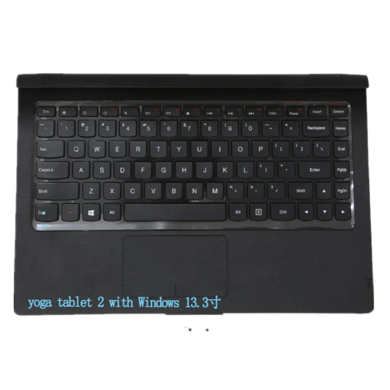 BKC800 BKC900 Bluetooth 4.0 Keyboard Cover for + Touchpad for Win8 Win10 Surface4 pro Yoga Tablet2 13.3inch