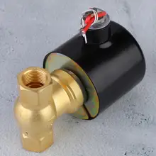 Паровой Соленоидный клапан промышленный латунный гнездовой резьбой G1/2in для воздушного газа масла ZQDF-15 клапан