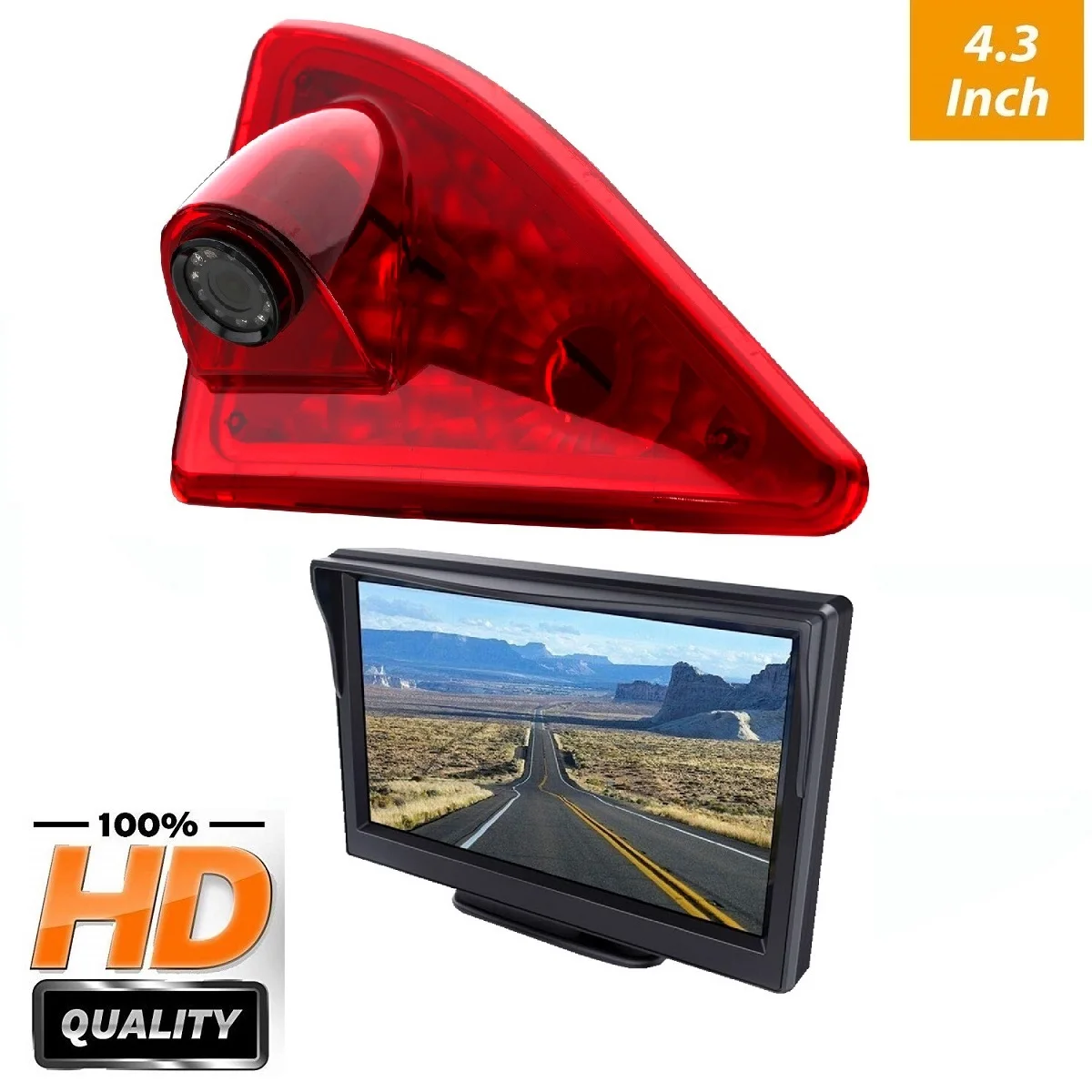 Камера стосветильник HD 720P + монитор 4 3 дюйма для Opel Movano/Vauxhall Movano/Renault Master/Nissan NV400
