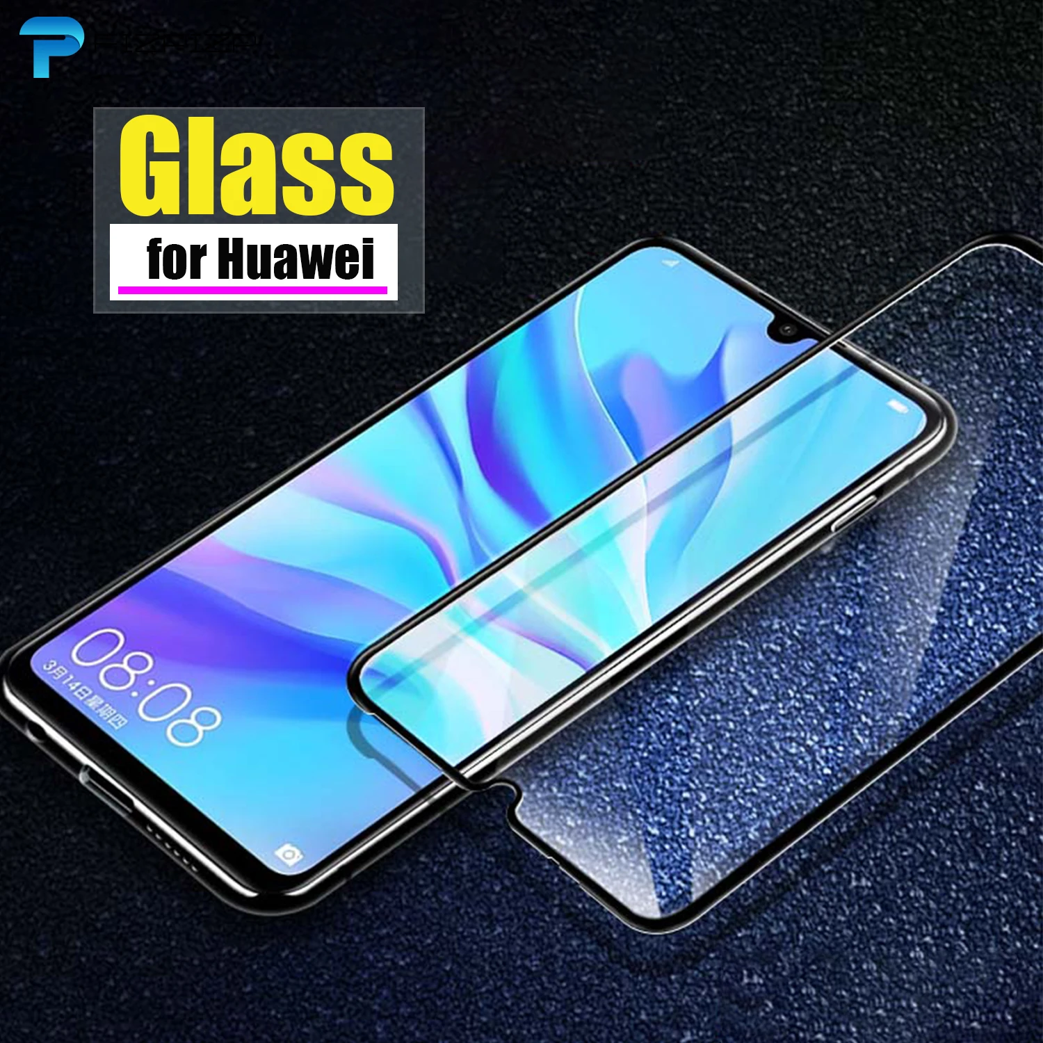 Закаленное стекло с полным клеем для HUAWEI P30 P20 Pro P Smart 2019 Z Plus 2018 mate 10 20 Lite Защитное