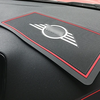 

Car Styling Silicone Non-slip Mat Dashboard Anti-Slip Phone Holder Mat Pad For Mini Cooper R55 R56 R60 F54 F55 F56 Accessories