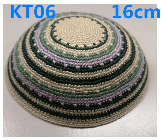 Маленький размер высокого качества ручной работы трикотажные YARMULKE KIPPAH - Цвет: Model 6