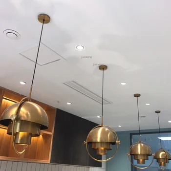 

Nordic LED Pendant Lights Black/Gold Light Fixtures E27 Bulb Living Room Pendant Luster Lighting Luminaire Kitchen Hanging Lamps