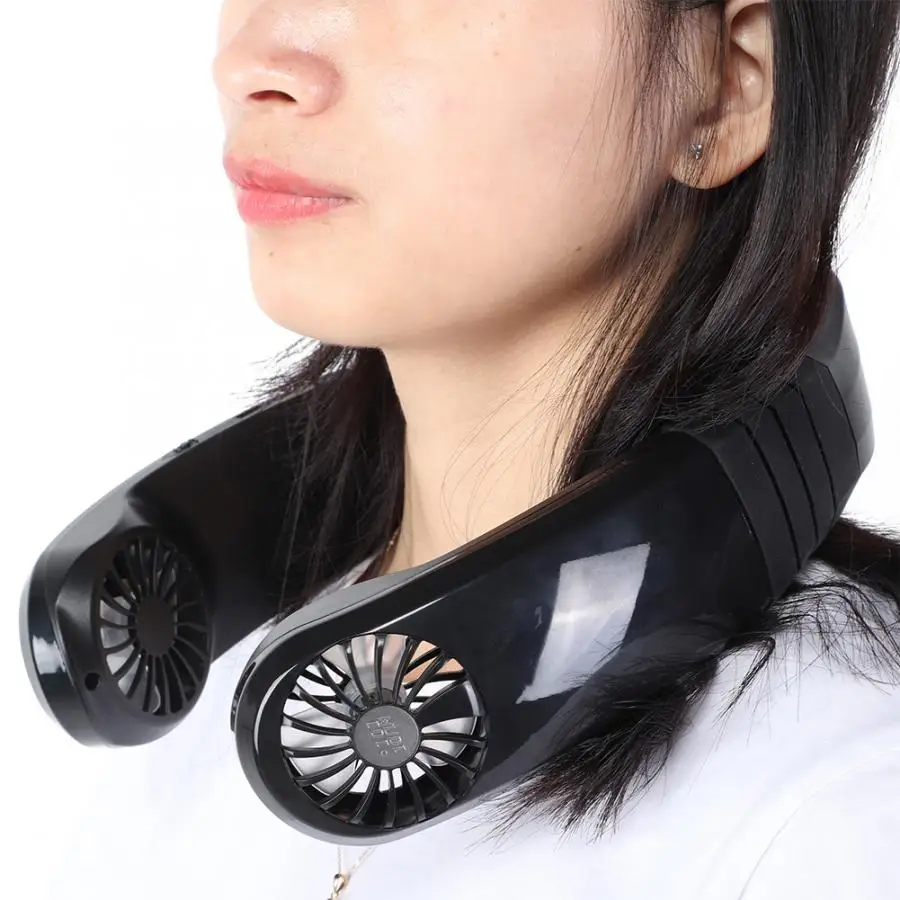 Кондиционер usb зарядка Bluetooth Портативный Спорт Hands-free Шея подвесной музыкальный звук вентилятор кондиционер для дома