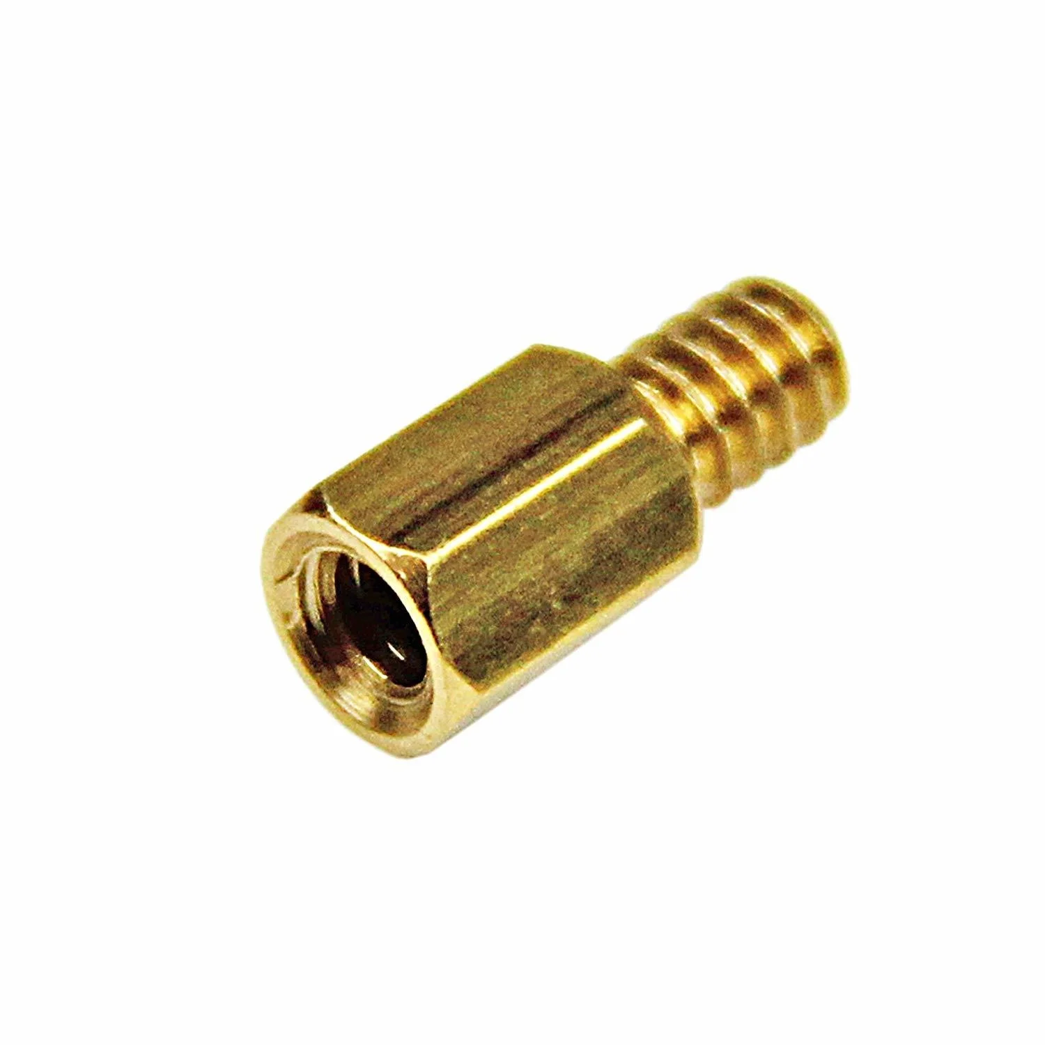 6 32UNC 6 32 Brass Motherboard Standoffs For Atx Computer Case 15 Pack