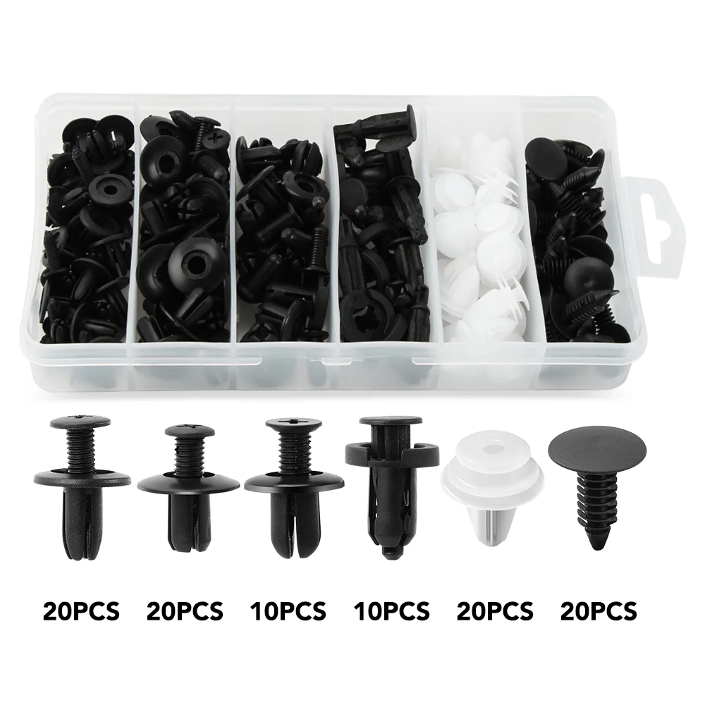 6 tamaño 100 Uds Auto Clip de cierre para geely atlas emgrand x7 ec7 para citroen c4 c3 c5 berlingo c4 picasso