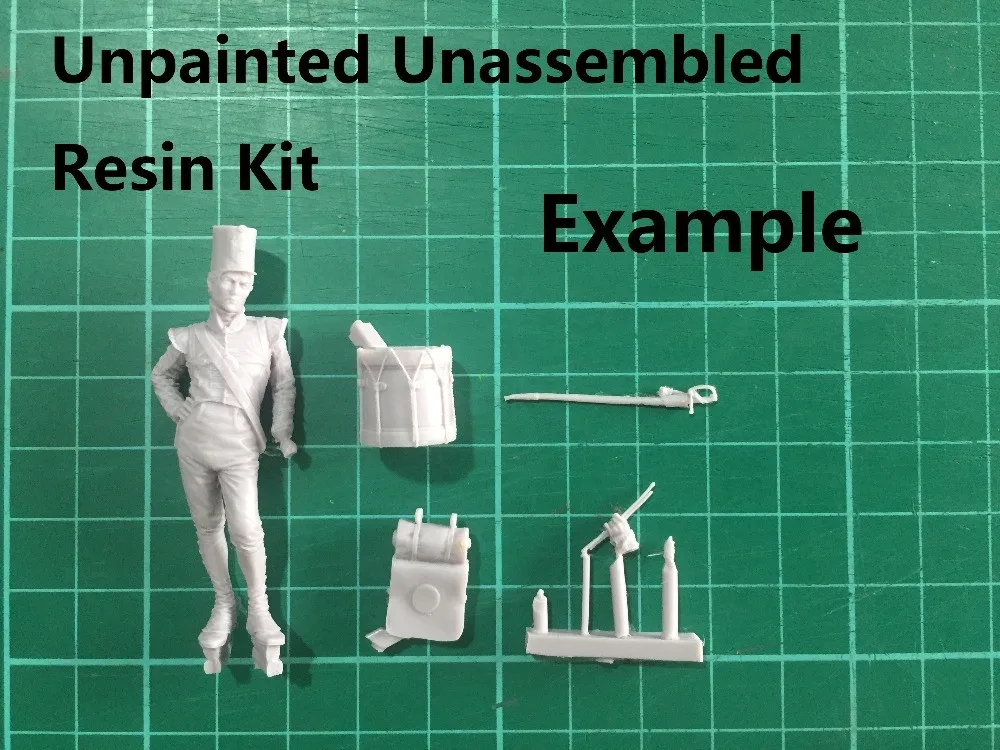 1/24 Resin Figure Garage kit Axe Warrior Model Kit R4622 Resin Kit Unassembled 