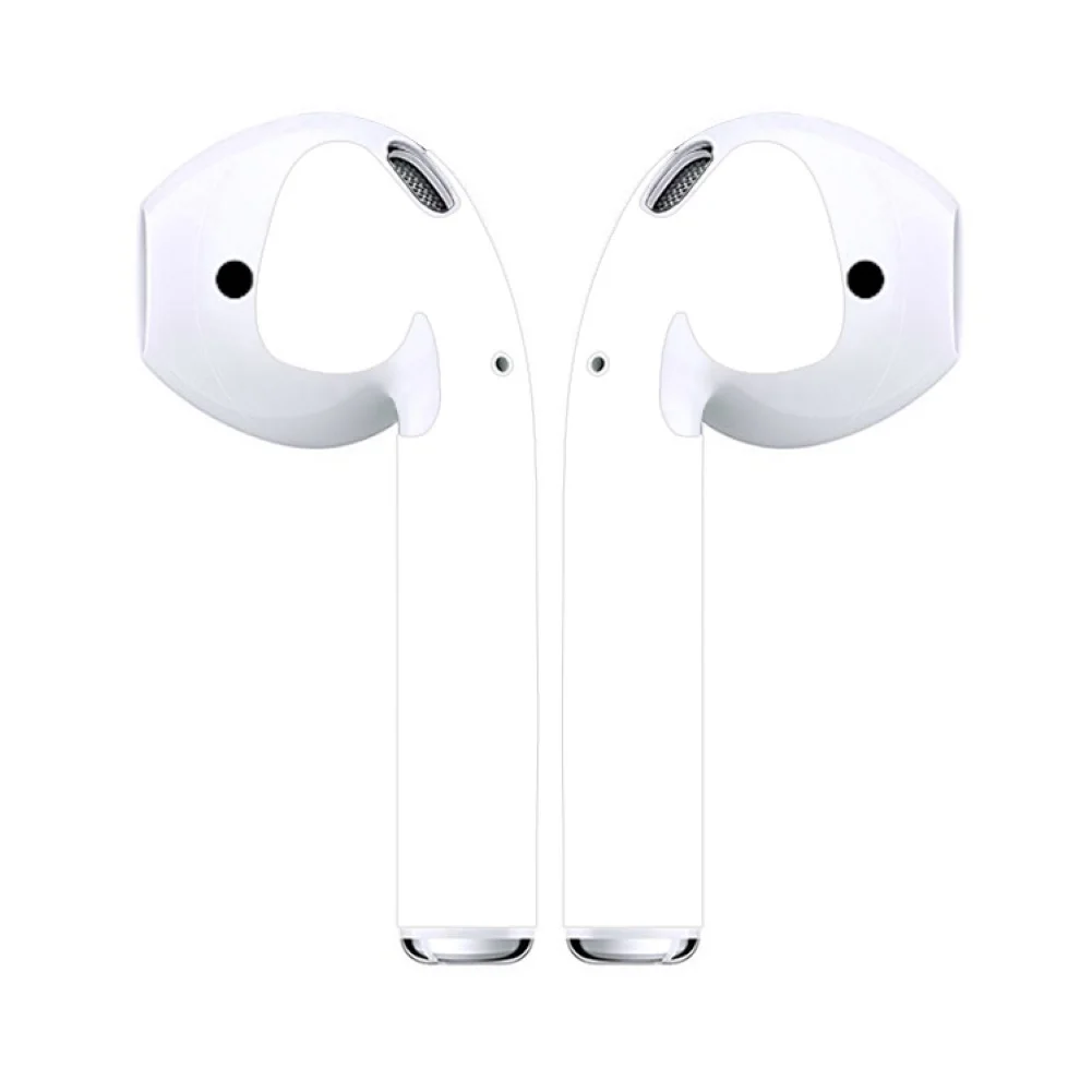 Универсальный однотонный pvc клей Bluetooth наушники наклейка на корпус для Apple AidPods