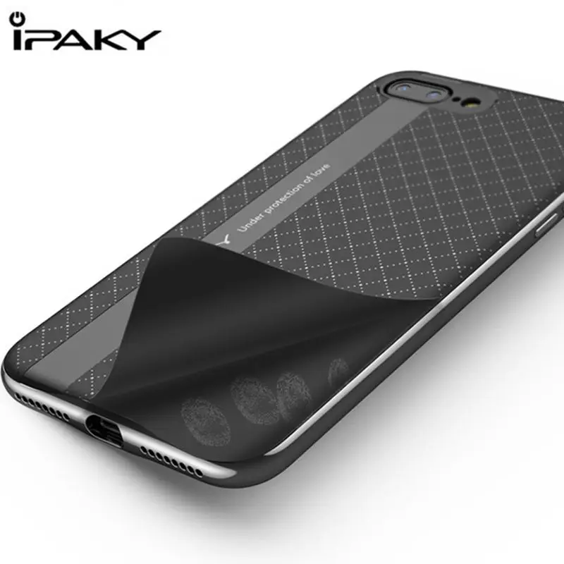 Чехол для Apple iPhone 7 оригинальный защитный IPAKY из ТПУ + поликарбоната гибридный