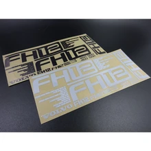 Rc игрушки модель грузовика кабина тело логотип наклейки Наборы для 1/14 Масштаб дистанционного управления автомобиля Tamiya FH12 украшения аксессуары части