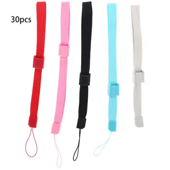 

30pcs Universal Hand Wrist Strap Wristlet Wristband with Lock for Wii Remote Controller, Mobile Phone, MP3, Digital Camera