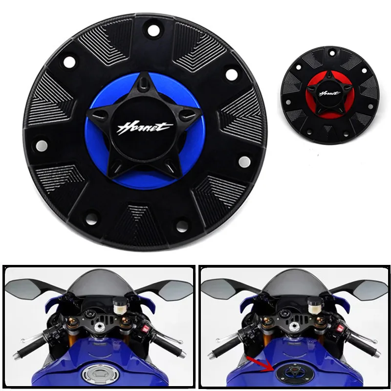Обувь для езды на мотоцикле Honda HORNET CB900F 2002-2006 CB600F 2006-2013 ЧПУ Топливный бак крышка