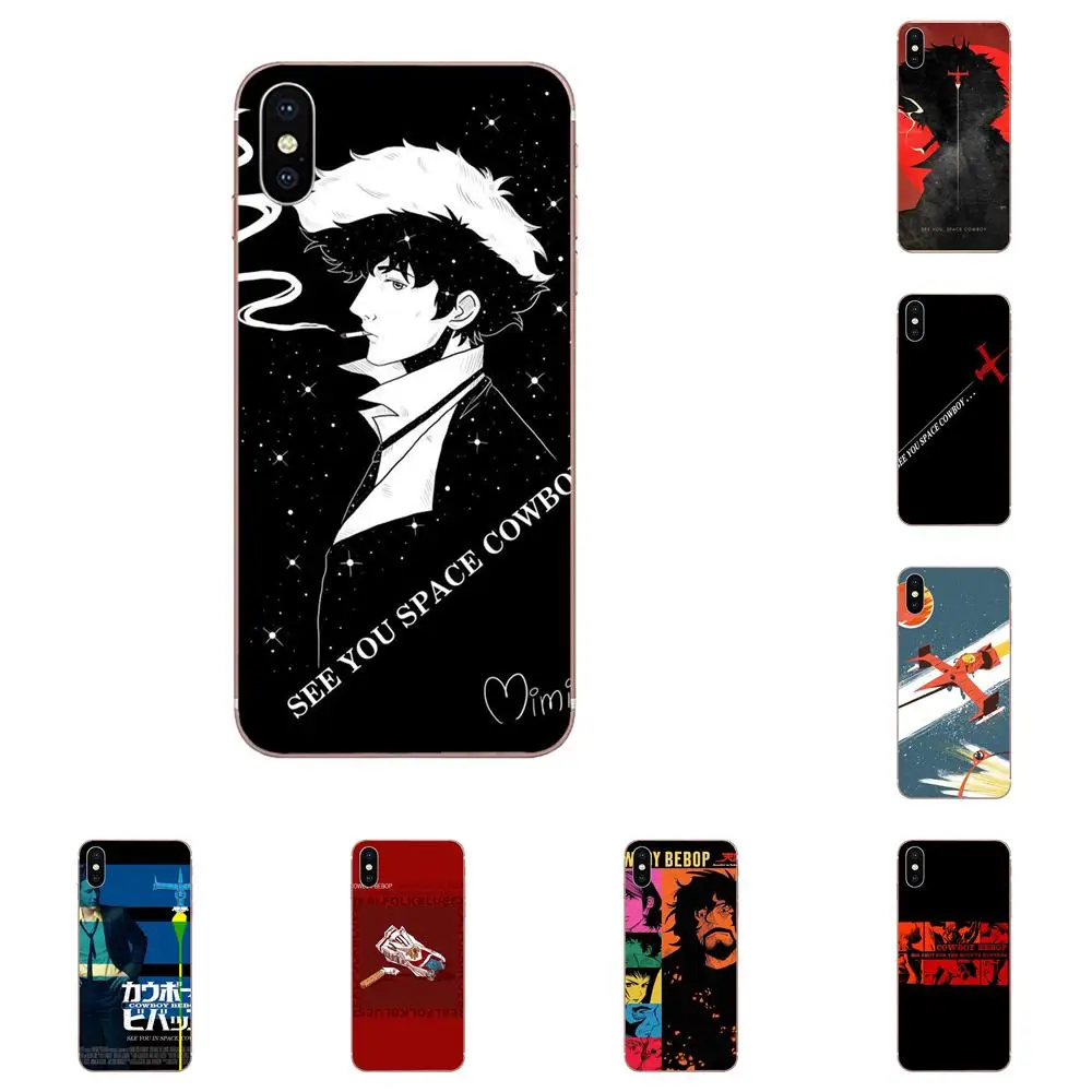

Cartoon Space Cowboy Bebop For Xiaomi Redmi Mi 4 7A 9T K20 CC9 CC9e Note 7 9 Y3 SE Pro Prime Go Play Soft Top Selling