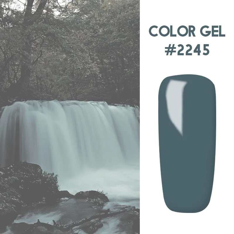 Ruhoya 5 мл Гель-лак для ногтей Hybrid UV для маникюра Off Gellak Белый Гель-лак для ногтей - Цвет: 2245