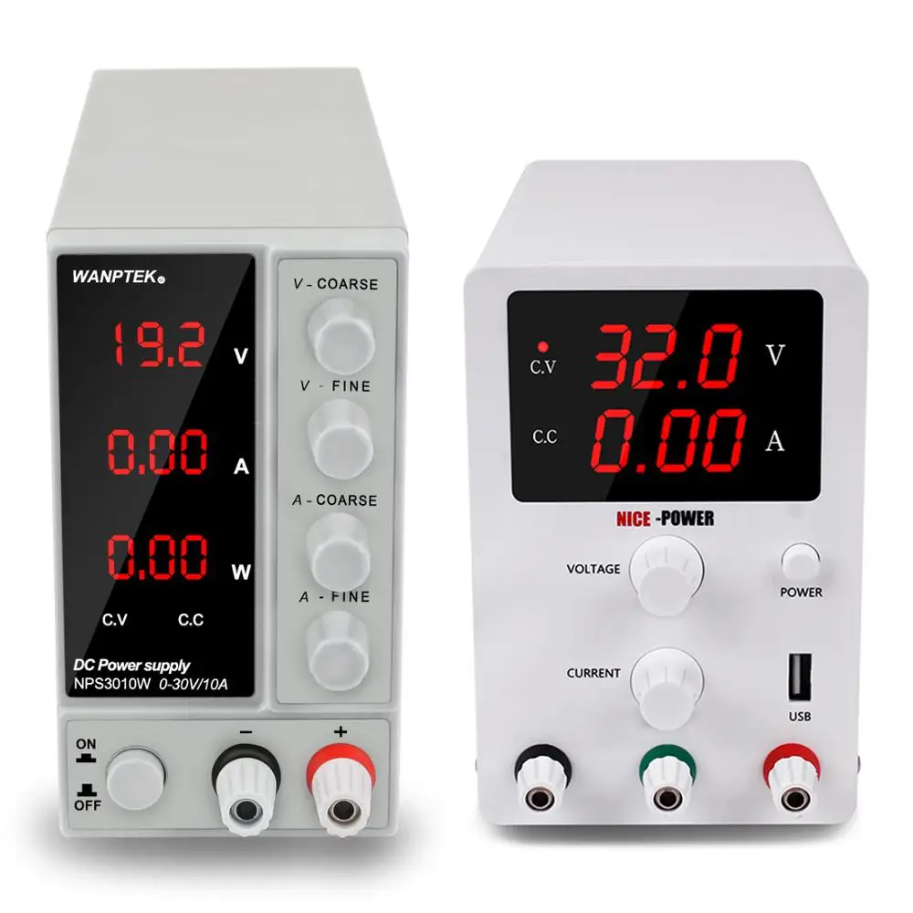  Newest Adjustable laboratory power supply 30v 10a 60v 5a switched source fonte de bancada voltage a