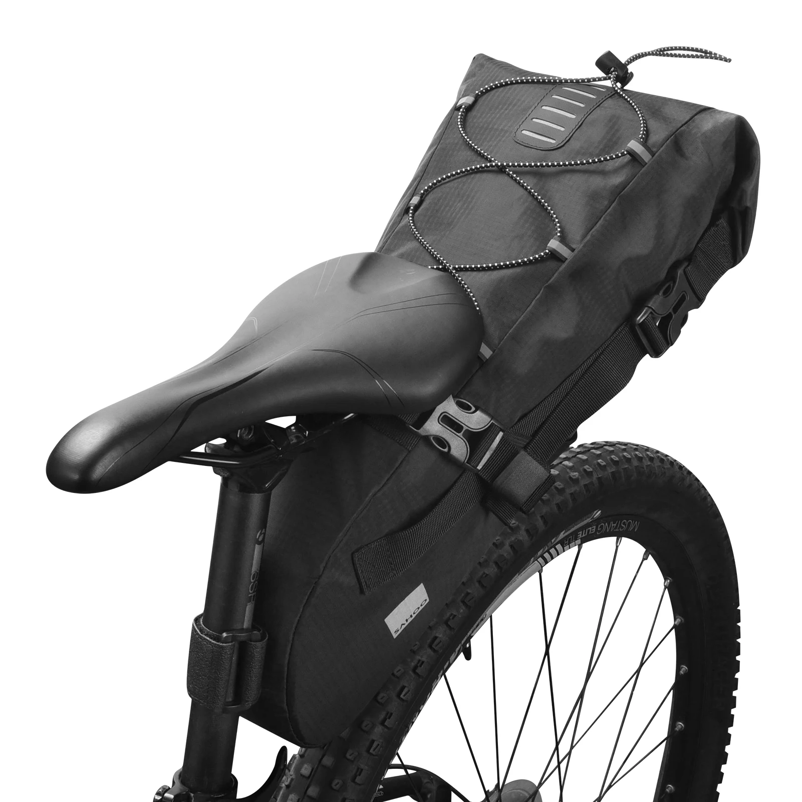 10L Bike Bag Bike Rear Seat Bag Bicycle Tool Storage Pouch Cycling