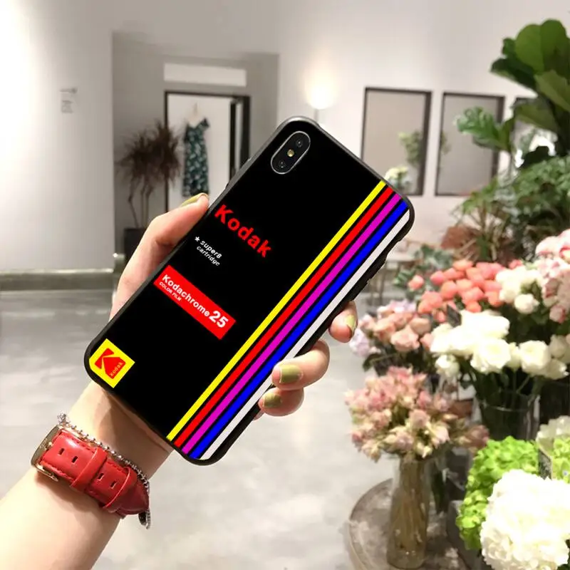 PENGHUWAN Japanese brand film Fashion Soft Kodak Black Phone Case for iPhone 11 pro XS MAX 8 7 6 6S Plus X 5S SE XR case