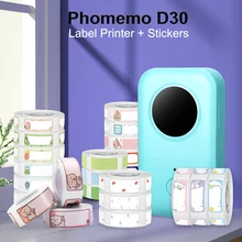Phomemo D30 – imprimante thermique sans fil pour étiquettes, appareil de poche pour étiquette de prix, pour maison, bureau, école
