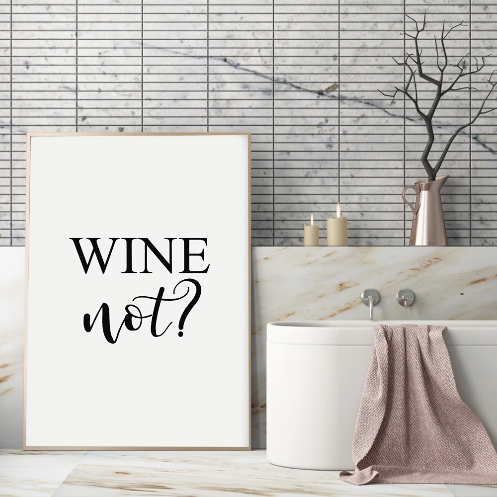 Save-Water-Drink-Quotes-Wall-Art-Wine-Black-Glasses-Posters-and-Prints-Black-White-Funny-Kitchen (3)