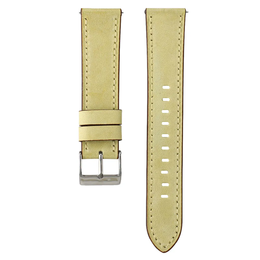 Кожаный ремешок Ouhaobin для часов samsung Galaxy Watch Active 40 мм для женщин и мужчин, сменный мужской t браслет 1018# C - Цвет: YE