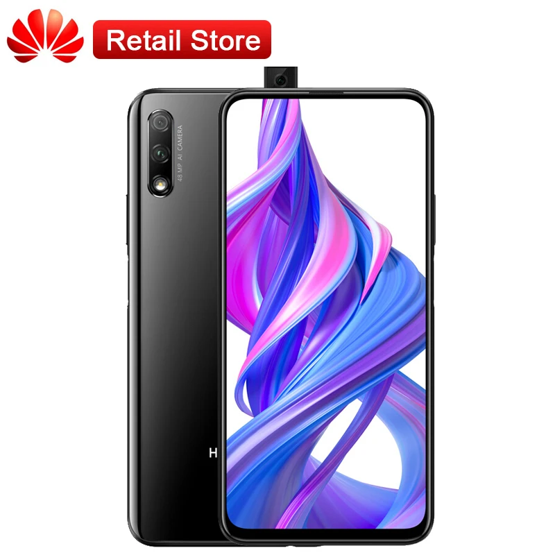 Honor 9X смартфон Kirin 810 Восьмиядерный 48 МП двойная камера 6 59 '' полноэкранная