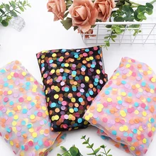 Lychee Life 0,5 м x 1,55 м цветная ткань чистая пряжа пятнистая ткань Ручное шитье для поделок одежда принадлежности украшения