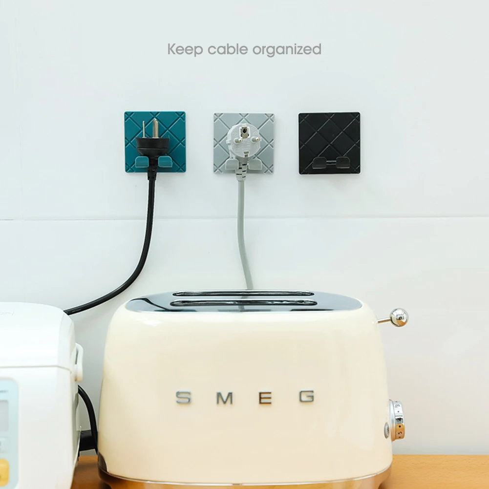 Foldable Plastic Power Plug Hook