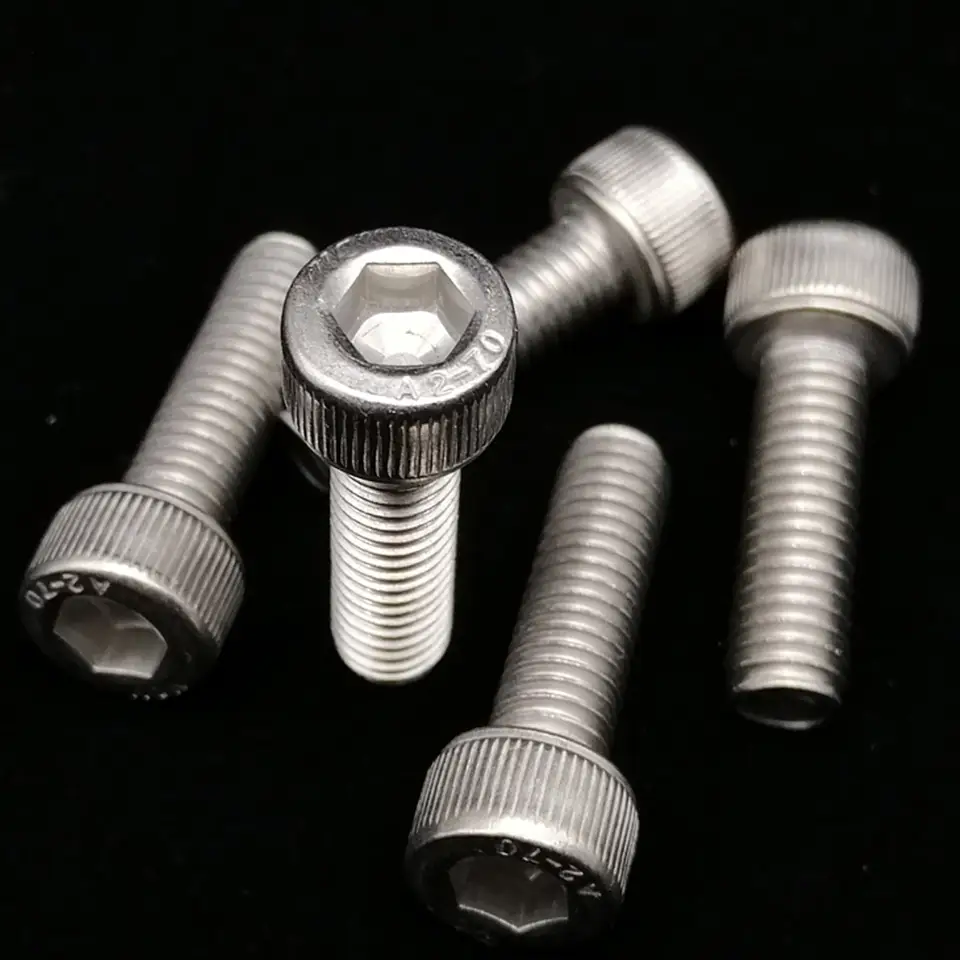 Total 400/650/1140/2100X M1.6 M2 M2.5 M3 M4 M5 304 Stainless Steel Hexagon Hex Socket Cap Head Screw Bolt Nut Set Assortment Kit image 5