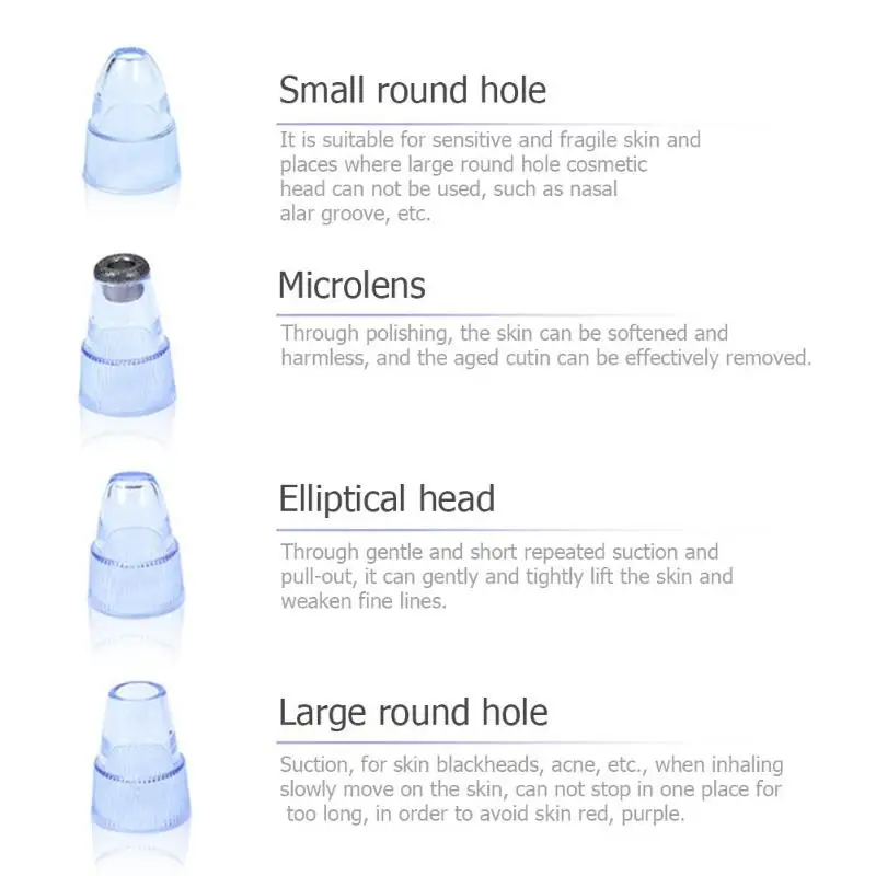 Vacuum Suction Blackhead Acne Remover Facial Pore Cleaner Skin Care Machine