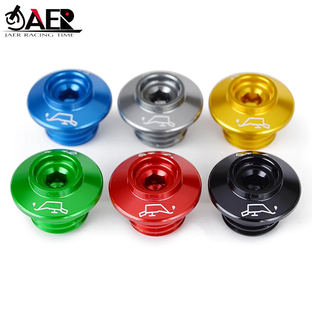 CNC Engine Oil Filter Cup Plug Cover Screw for Honda CB600F HORNET CB650F CB125F CB300F CB500F CBF600 CB500X CB1000R CB1100
