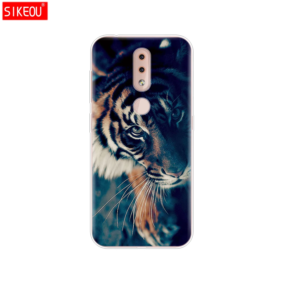 Ударопрочный силиконовый чехол бампер для Nokia 4 2 TA 1157 1150 1133 1149 1152 Etui|Бамперы| |