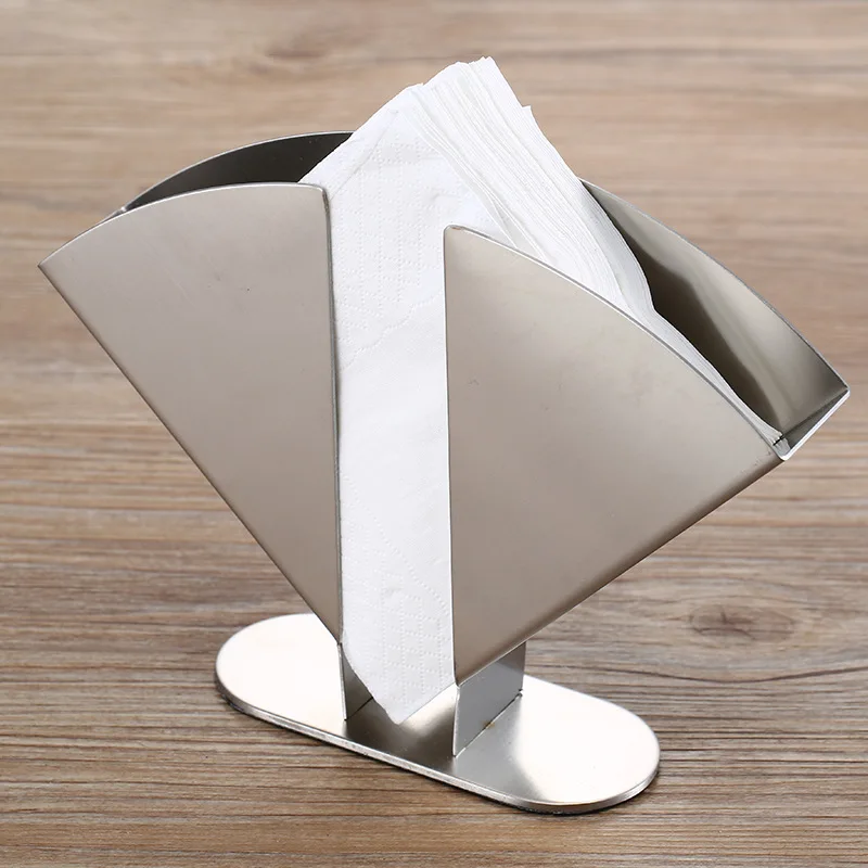 Marketing Holders U-Shape Napkin Holder Clear Acrylic Upright Tabletop Stand 