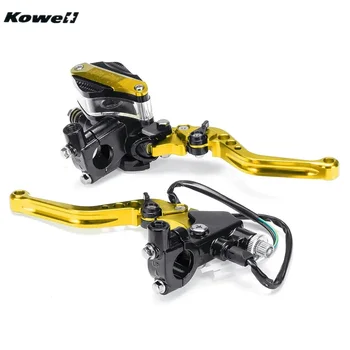 

Pair Universal 22mm Motorcycle Adjustable Brake Clutch Lever Master Cylinder #b