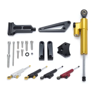 

Motorcycle Steering Damper Mount Bracket Support Kit For HONDA CB1300 CB 1300 2003 2004 2005 2006 2007 2008 2009 2010 2011