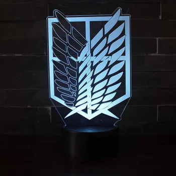 

3D Small Night Light Touch Bedside Atmosphere Lighting Intelligent Sensor Baby Kids Bedroom Night Light Corridor Bathroom