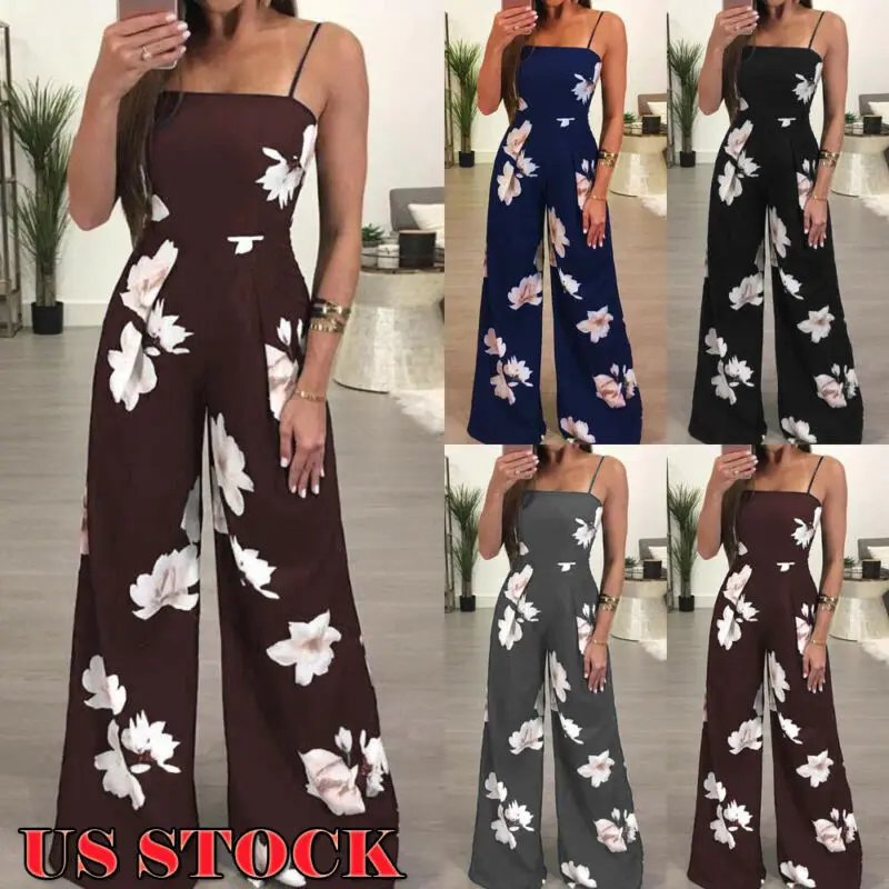 Rompers 2019 Summer new Women Casual Loose Cotton Jumpsuit Sleeveless Backless Playsuit Trousers Overalls Rompers 2019 Summer new Women Casual Loose Cotton Jumpsuit Sleeveless Backless Playsuit Trousers Overalls